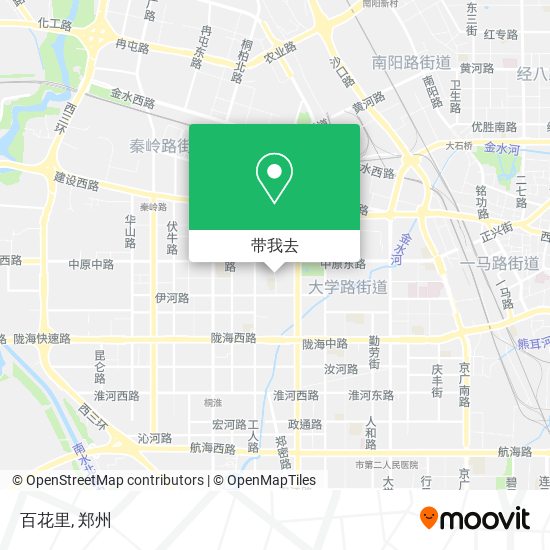 百花里地图