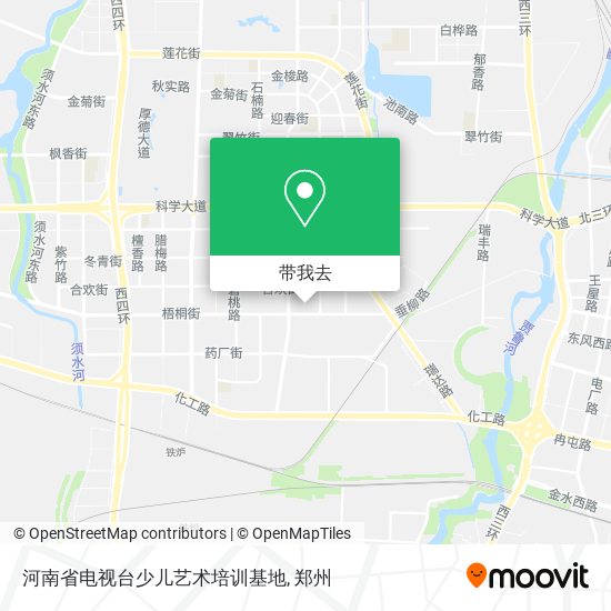 河南省电视台少儿艺术培训基地地图