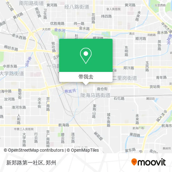 新郑路第一社区地图