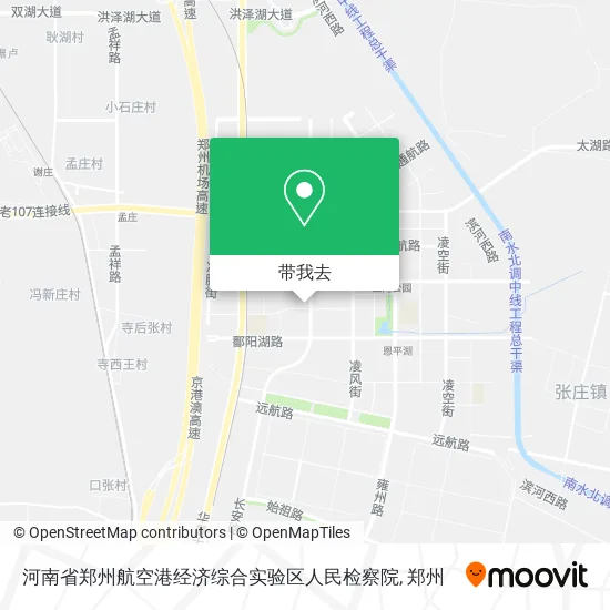 河南省郑州航空港经济综合实验区人民检察院地图