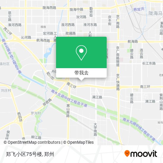 郑飞小区75号楼地图