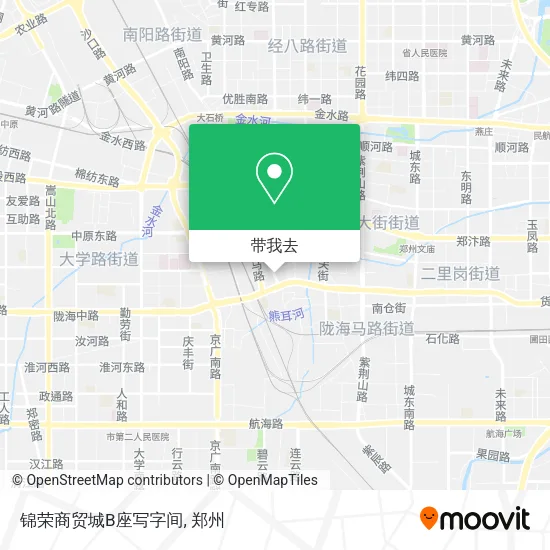 锦荣商贸城B座写字间地图
