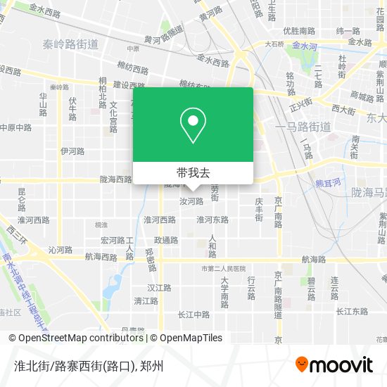 淮北街/路寨西街(路口)地图