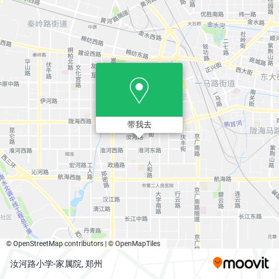 汝河路小学-家属院地图