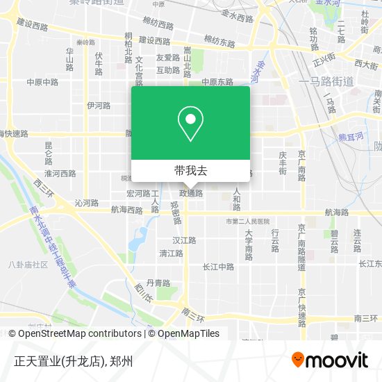 正天置业(升龙店)地图