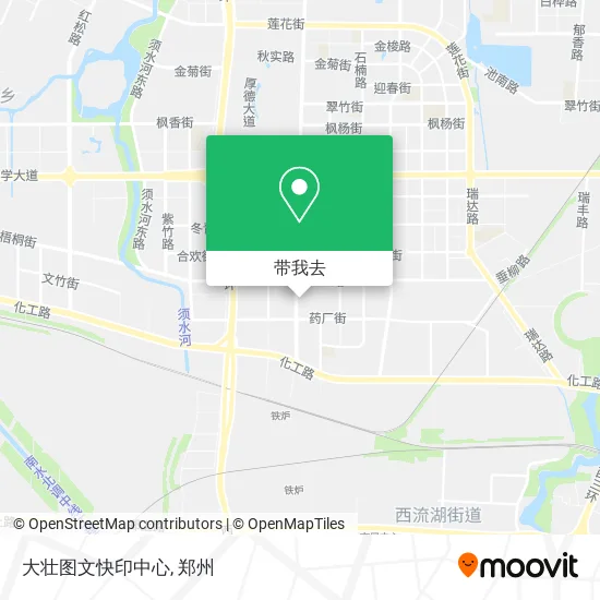 大壮图文快印中心地图