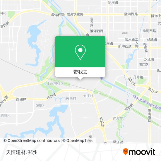天恒建材地图