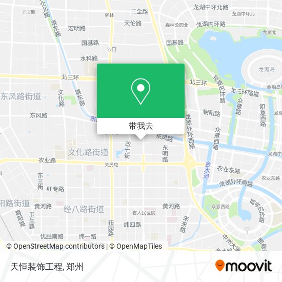 天恒装饰工程地图