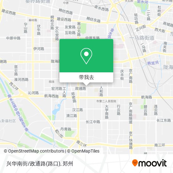 兴华南街/政通路(路口)地图