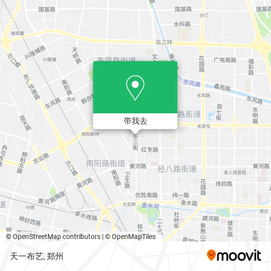 天一布艺地图