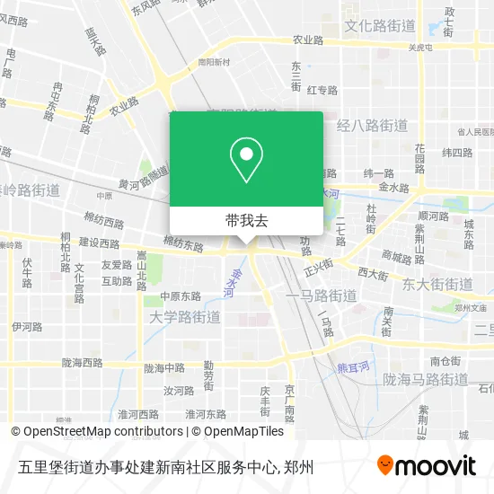 五里堡街道办事处建新南社区服务中心地图