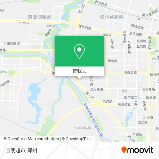 金明超市地图