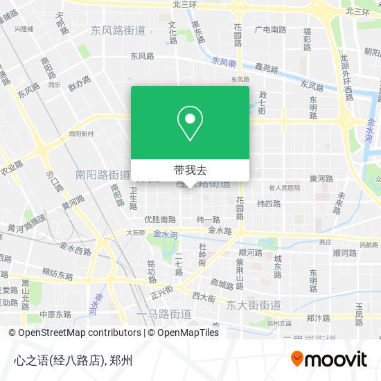 心之语(经八路店)地图