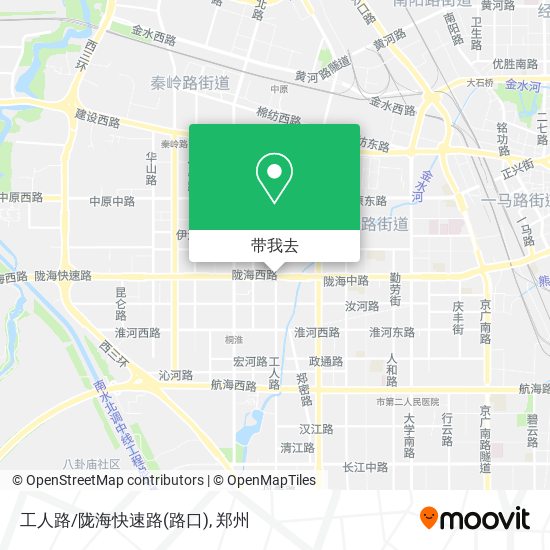 工人路/陇海快速路(路口)地图