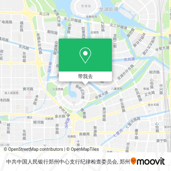 中共中国人民银行郑州中心支行纪律检查委员会地图