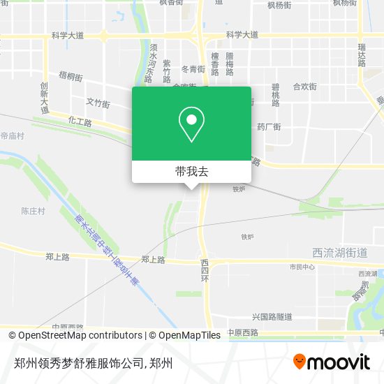 郑州领秀梦舒雅服饰公司地图