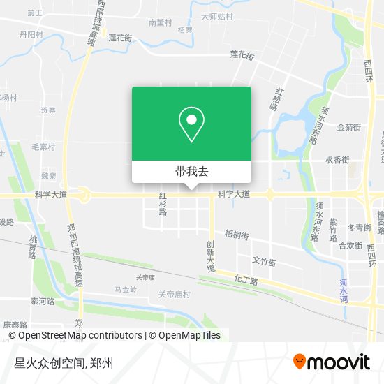 星火众创空间地图