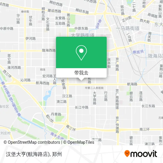 汉堡大亨(航海路店)地图