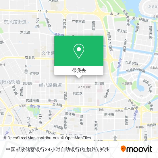 中国邮政储蓄银行24小时自助银行(红旗路)地图