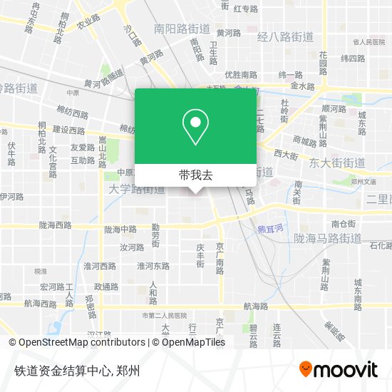 铁道资金结算中心地图