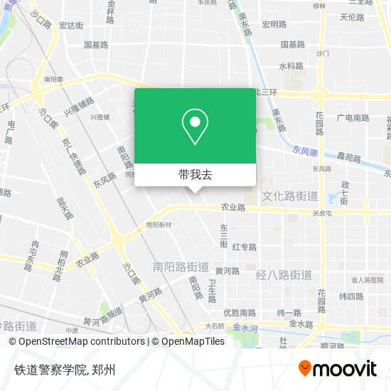 铁道警察学院地图