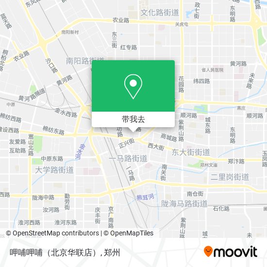 呷哺呷哺（北京华联店）地图