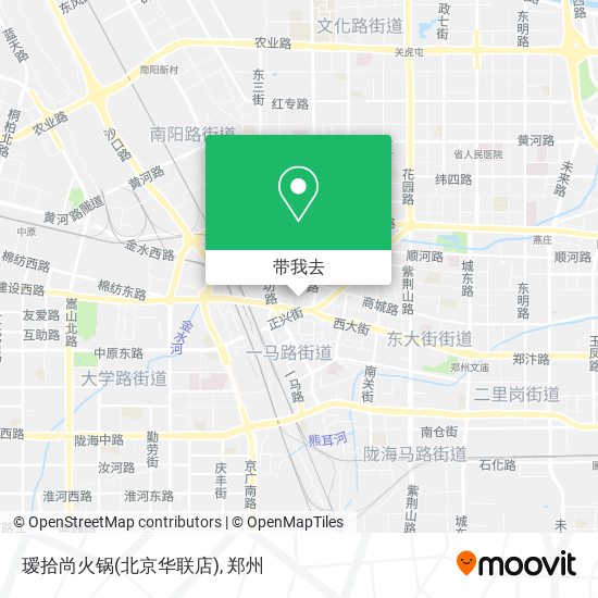 瑷拾尚火锅(北京华联店)地图