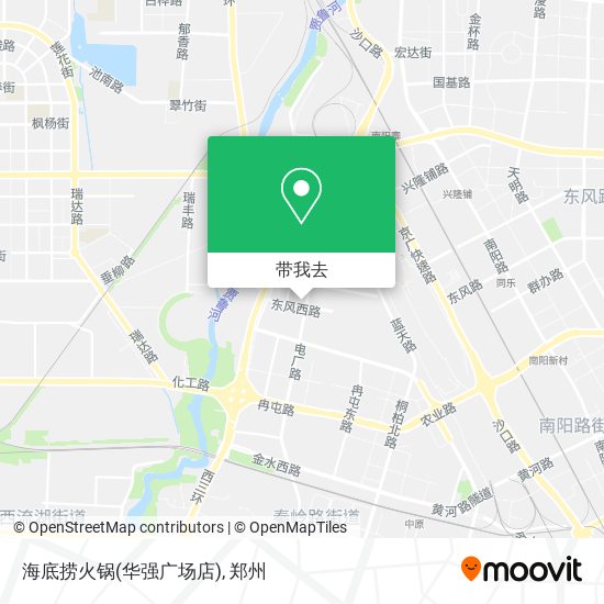 海底捞火锅(华强广场店)地图