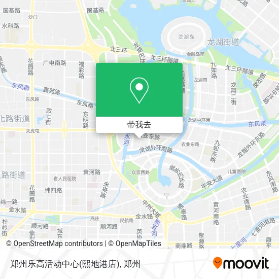 郑州乐高活动中心(熙地港店)地图