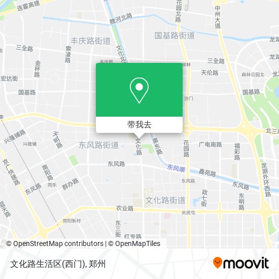 文化路生活区(西门)地图