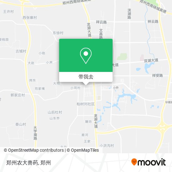 郑州农大兽药地图
