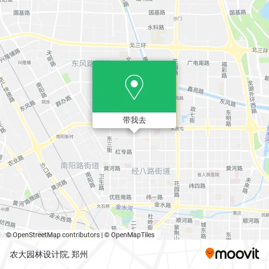 农大园林设计院地图