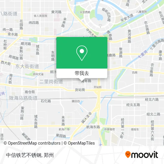 中信铁艺不锈钢地图