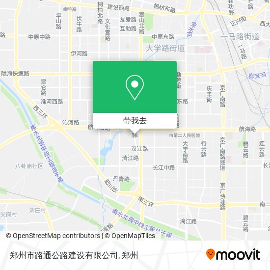 郑州市路通公路建设有限公司地图