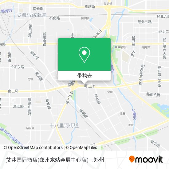 艾沐国际酒店地图