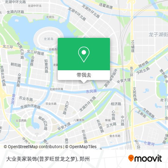 大业美家装饰(普罗旺世龙之梦)地图