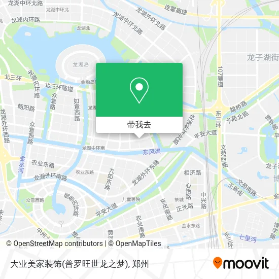 大业美家装饰(普罗旺世龙之梦)地图