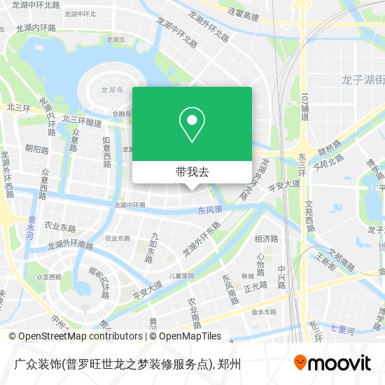 广众装饰(普罗旺世龙之梦装修服务点)地图