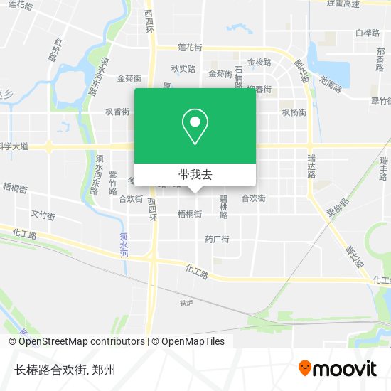 长椿路合欢街地图