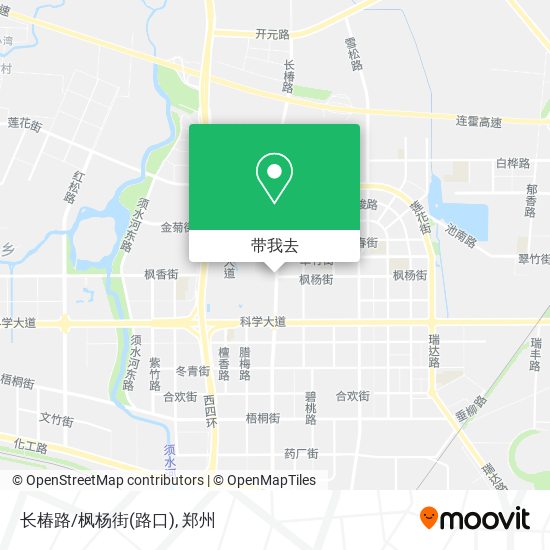 长椿路/枫杨街(路口)地图