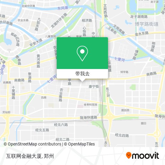 互联网金融大厦地图