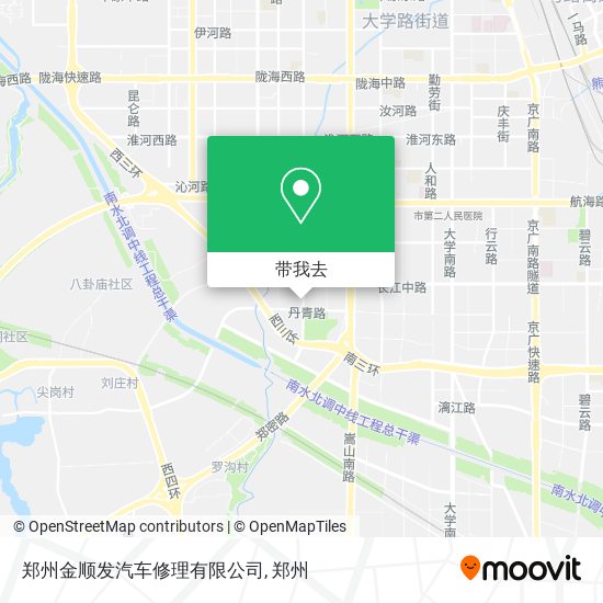 郑州金顺发汽车修理有限公司地图