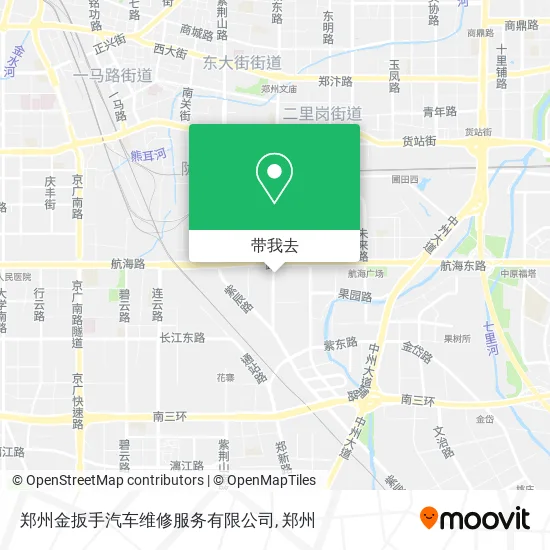 郑州金扳手汽车维修服务有限公司地图