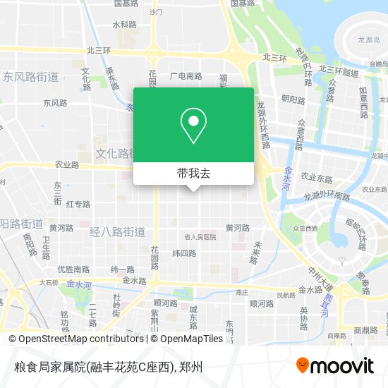 粮食局家属院(融丰花苑C座西)地图