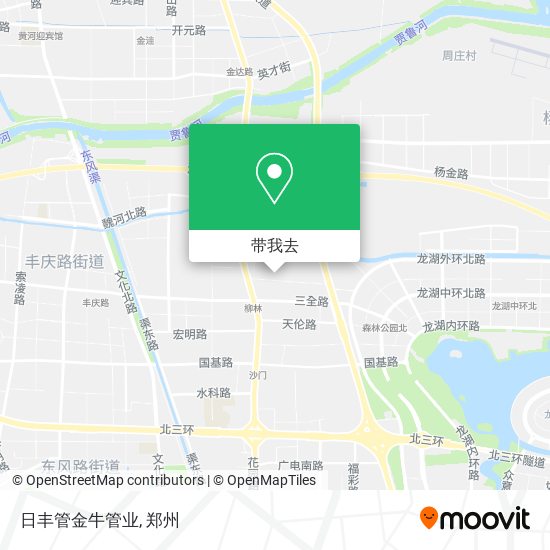 日丰管金牛管业地图
