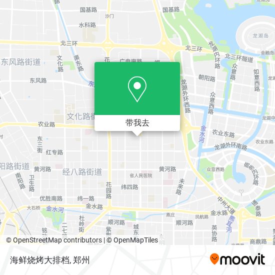 海鲜烧烤大排档地图