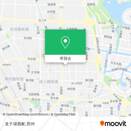 龙子湖酒家地图