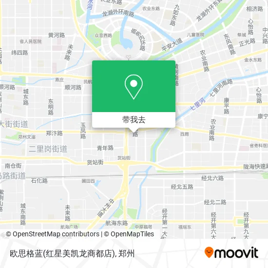 欧思格蓝(红星美凯龙商都店)地图