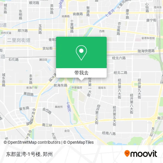 东郡蓝湾-1号楼地图