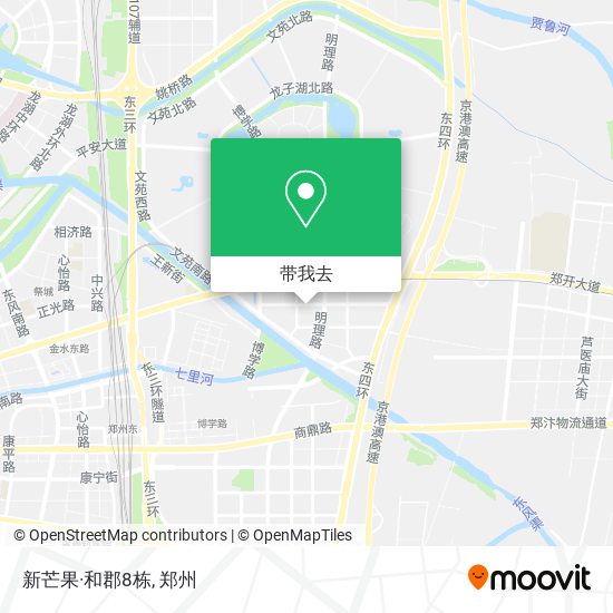新芒果·和郡8栋地图